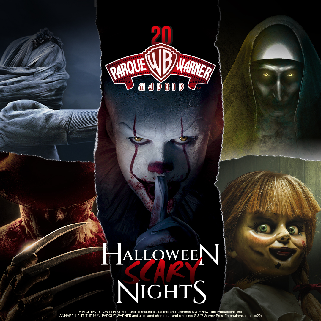 Ocio Parque Warner Madrid Presenta Halloween Scary Nights Citeyoco