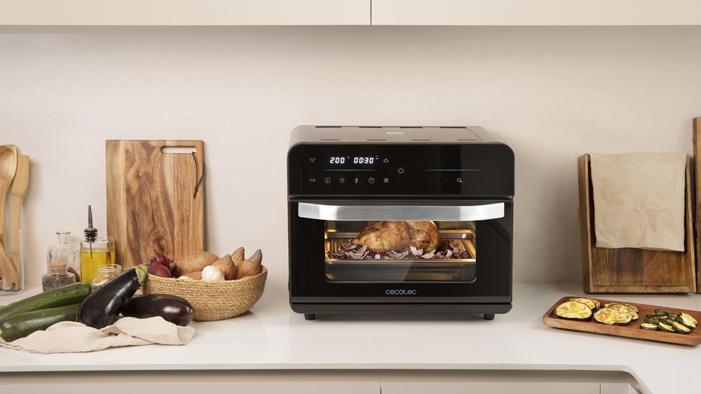 ELECTRÓNICA: El nuevo horno de sobremesa Bake&Fry 2500 Touch de Cecotec »  Citeyoco