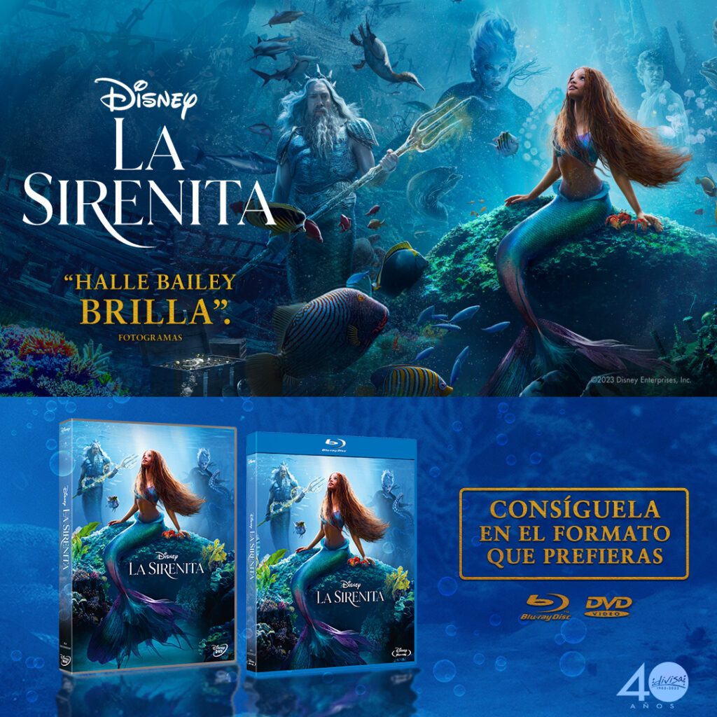 La Sirenita (Imagen Real) (The Little Mermaid) [Blu-ray]
